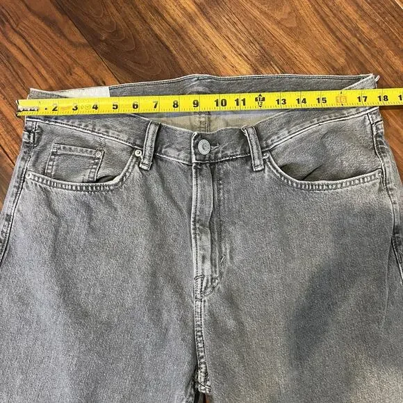 H&M Relaxed Fit Coupe Décontractée Jeans Size 36/32 - Picture 8 of 11